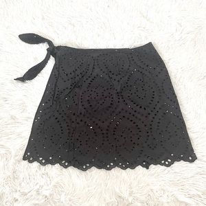 Toluca Black Lace Swim Coverup Size M/L